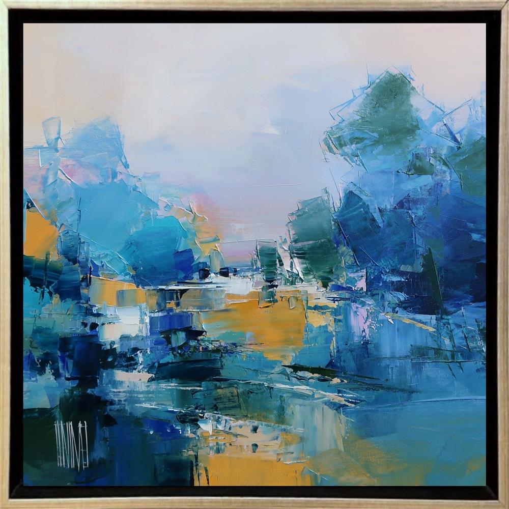 Hervé Lenouvel  'Emerald Spring' - Framed Original Artwork