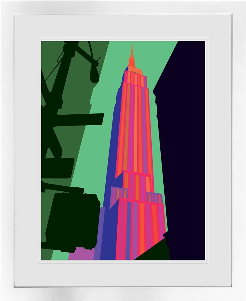 Oshe- 'Empire Heights NYC' - Framed Limited Edition