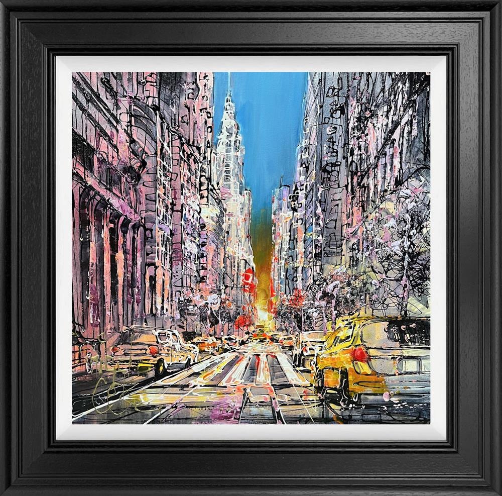 Nigel Cooke - 'Empire Lights' - Framed Original Artwork