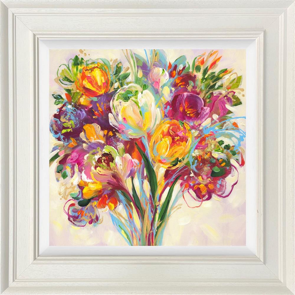 Anna Cher - 'Enchanted Beauty' - Framed Limited Edition Canvas