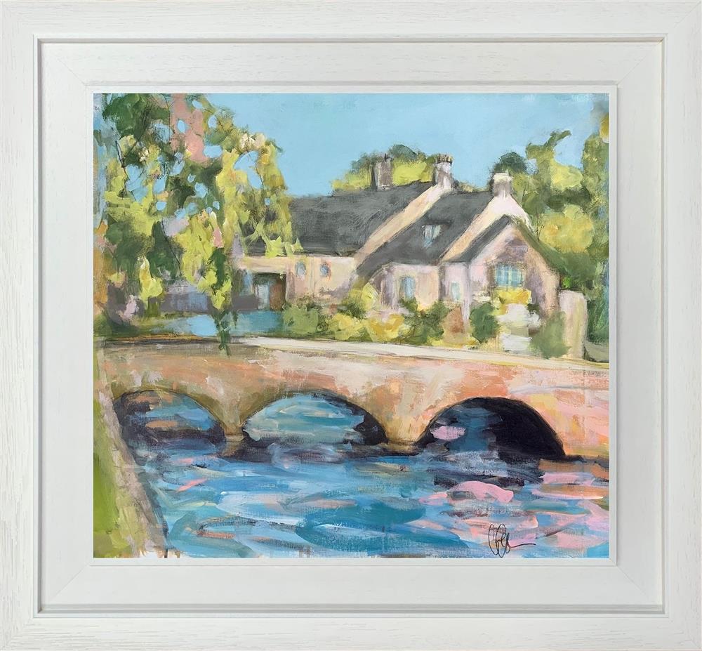 Carrie Clayden - 'Enchanted Village' - Framed Original Artwork