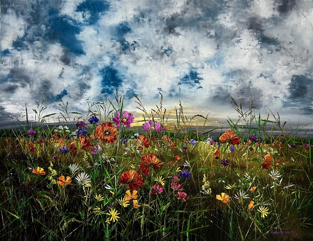 Kimberley Harris - 'Endless Embrace' - Framed Original Art