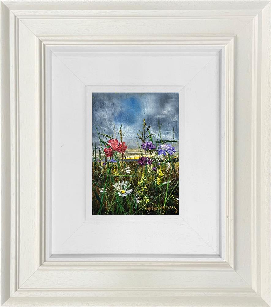 Kimberley Harris - 'Endless Love I' - Miniature size' - Framed Original Art