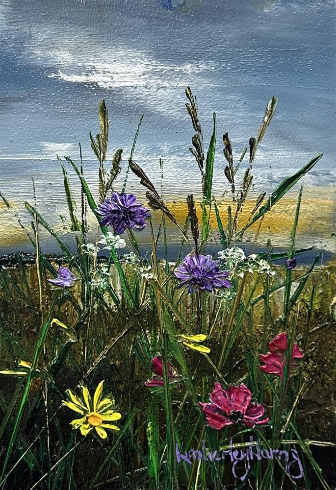 Kimberley Harris - 'Endless Love II' - Miniature size' - Framed Original Art