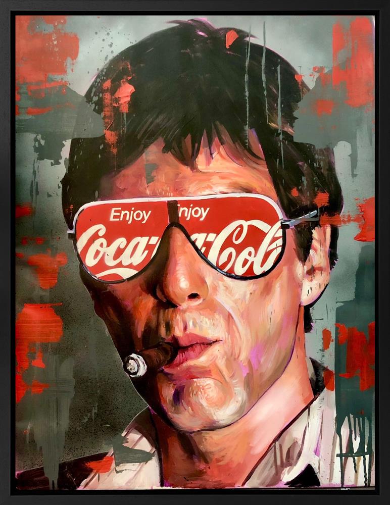 Zinsky - 'Enjoy!' - Framed Original Artwork