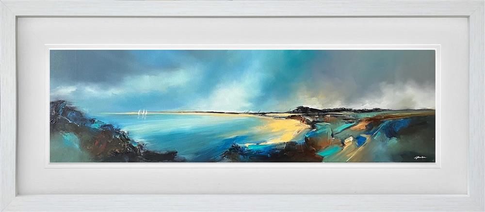 Alison Johnson - 'Escape It All I' - Framed Original Artwork