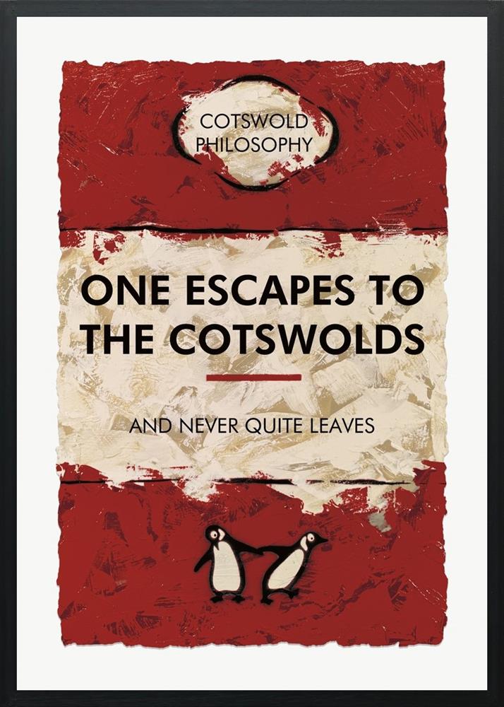 Hue Folk - 'Escapes To The Cotswolds' - Framed Limited Edition Deluxe