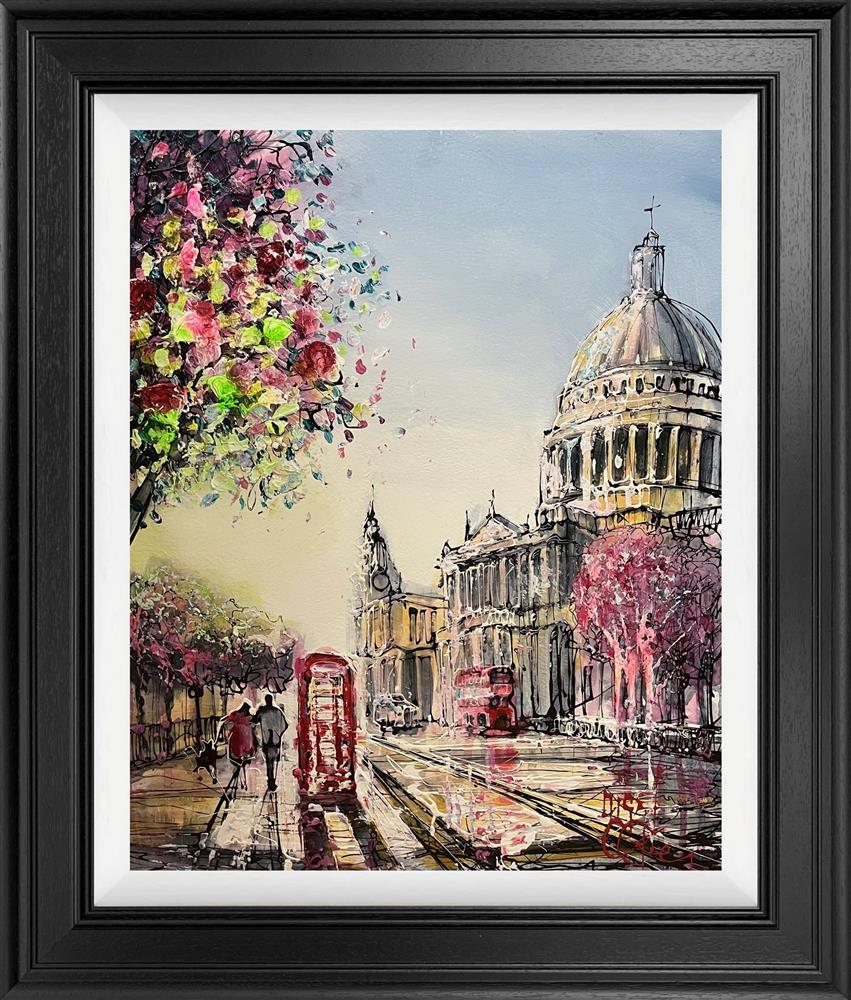 Nigel Cooke - 'Evening At St Paul's' - Framed Original Artwork