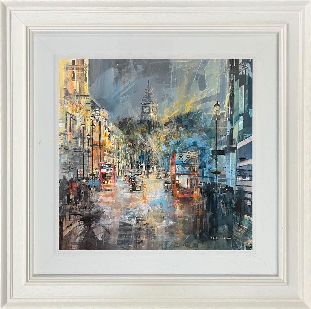 Ed Robinson - 'Evening At Westminster'  - Framed Original Artwork