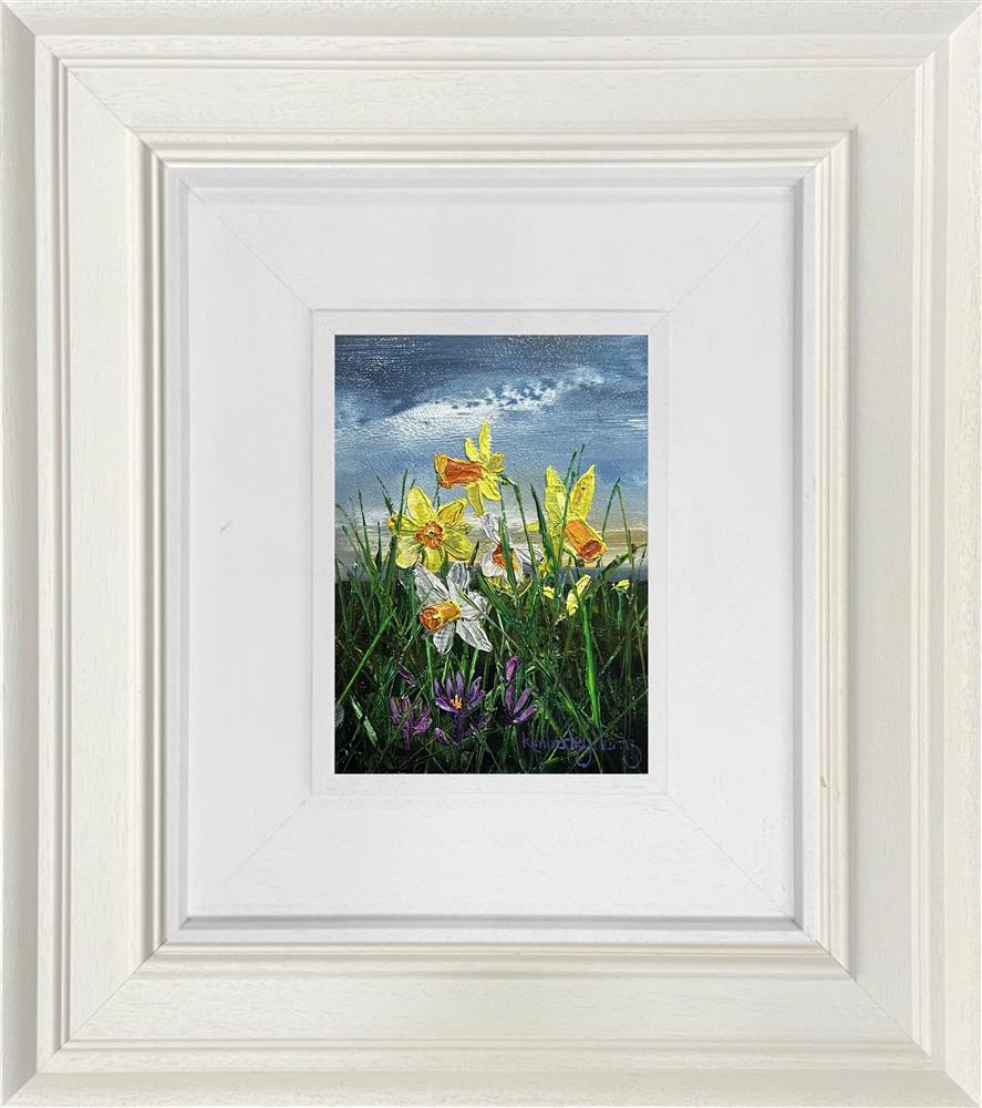 Kimberley Harris - 'Evening Petals' - Framed Original Art