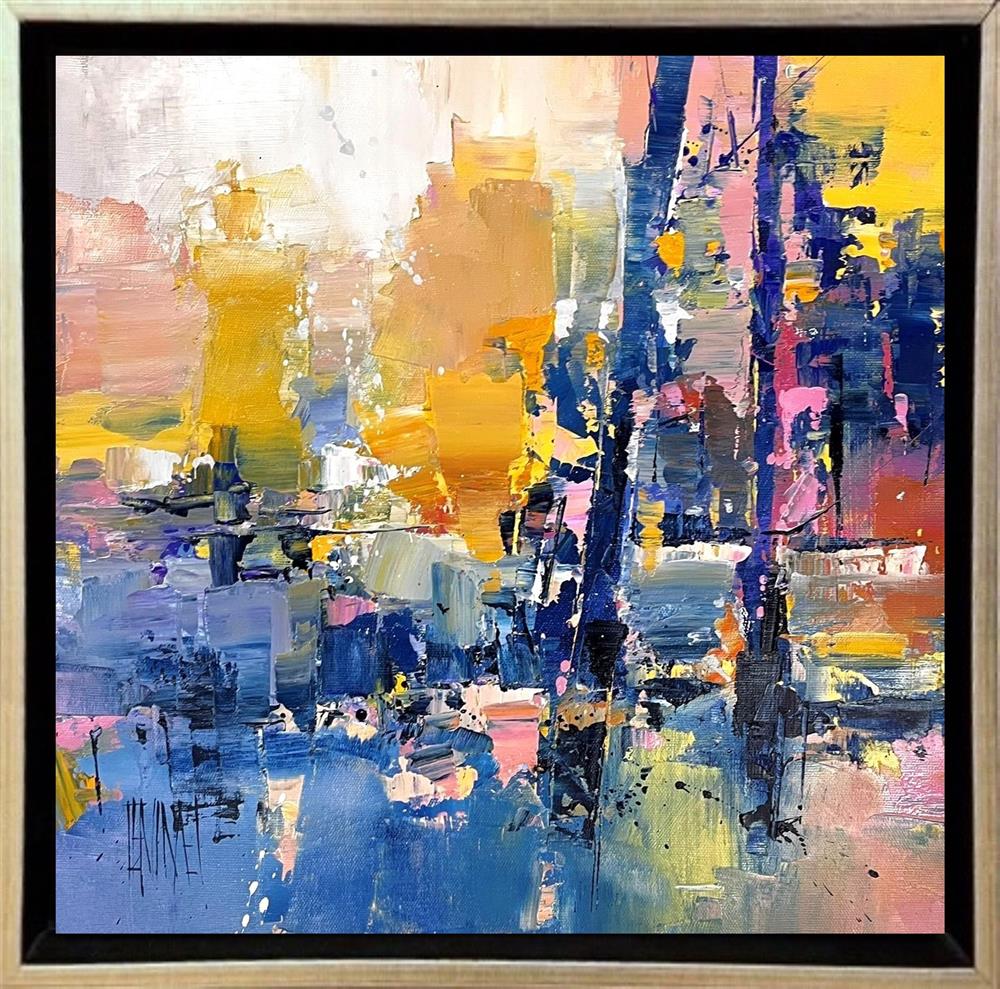 Hervé Lenouvel  'Evening Reflection' - Framed Original Artwork