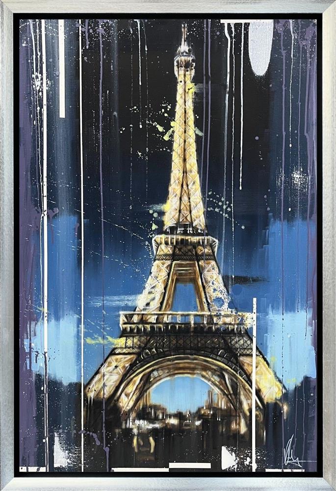 Kris Hardy - 'Evenings In Paris' - Framed Original Artwork