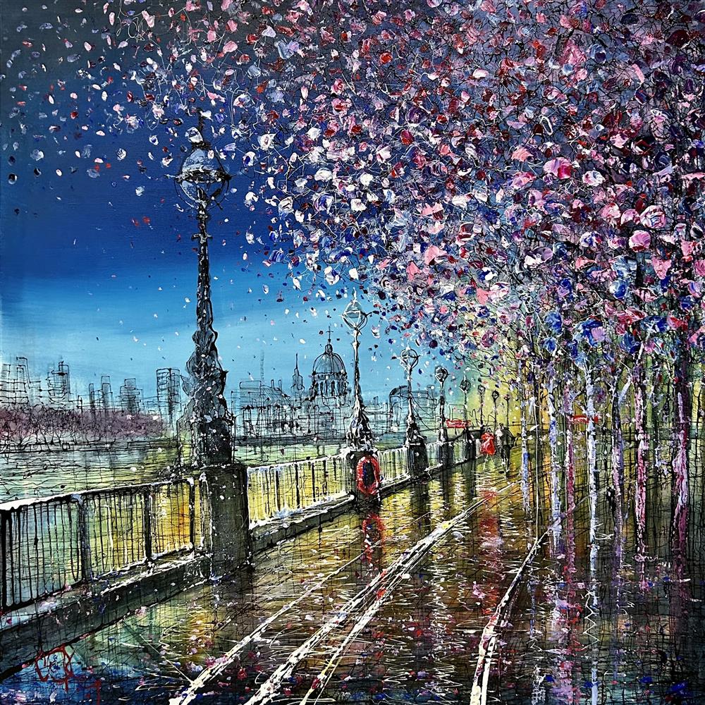 Nigel Cooke - 'Evenings In The Capital' - Original Deluxe Canvas Artwork