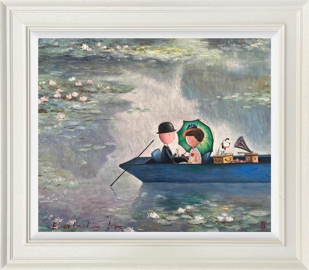 Michael Abrams - 'Everlasting Love' - Framed Original Art