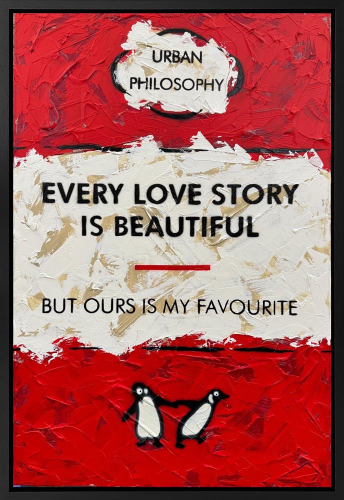 Hue Folk - 'Every Love Story' - Framed Original Artwork