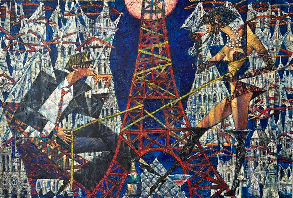 Andrei Protsouk - 'Extreme Measures' - Framed Original Art