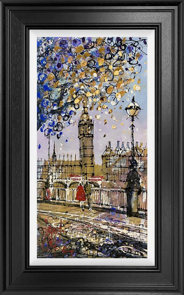 Nigel Cooke - 'Eyes On Parliament Square' - Framed Original Artwork