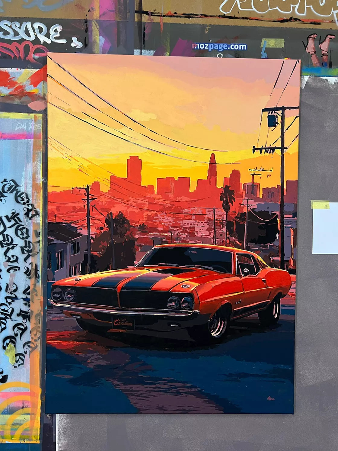 Marco Barberio - 'Fast Car 2 - 2024' - Original Art