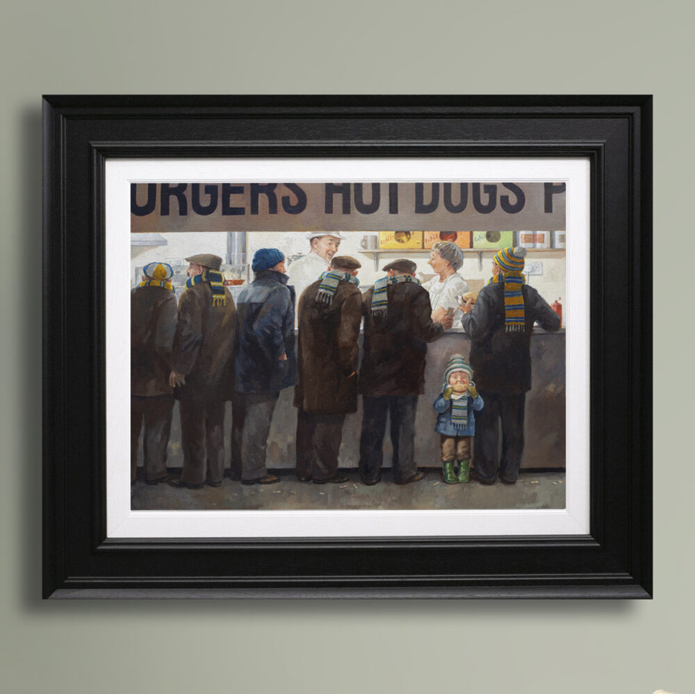 Lee Fearnley  - 'First Match'- Framed Limited Edition