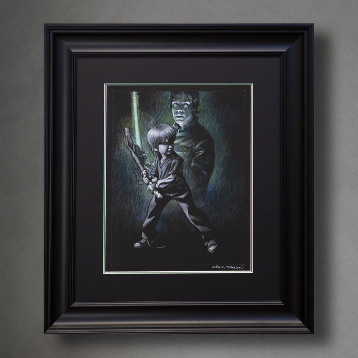 Craig Davison  - 'Force It - Sketch'- Framed Limited Edition