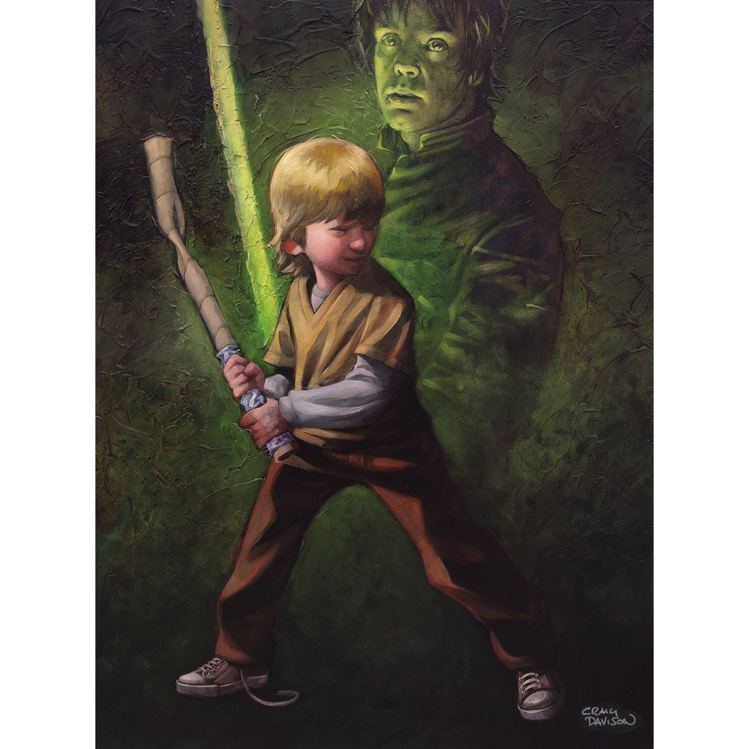 Craig Davison  - 'Force It'- Framed Original