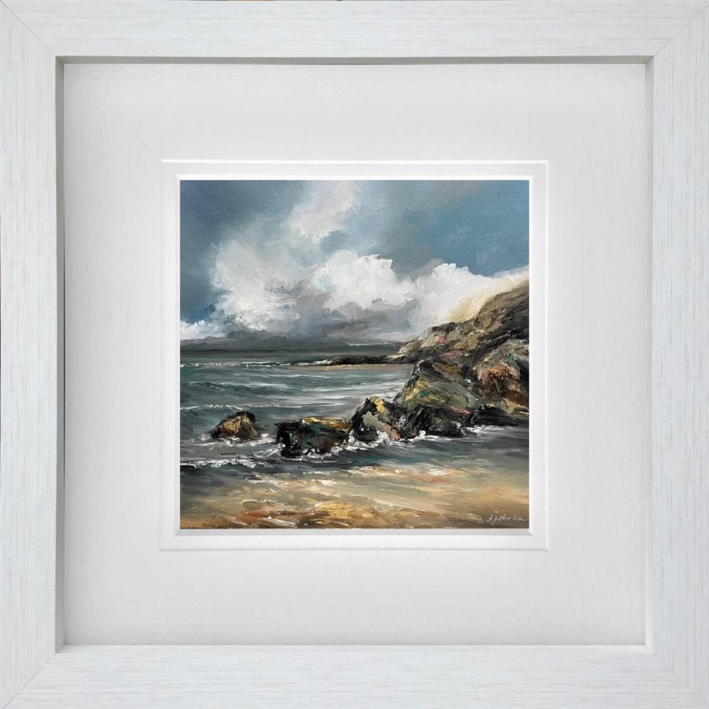 Alison Johnson - 'Fading Into Calm' - Framed Original Artwork
