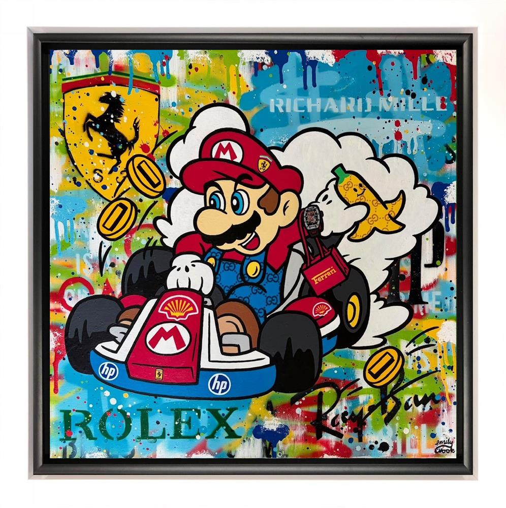 Emily Crook - 'Failure Is 100% Necessary For Greatness' - Framed Original Artwork