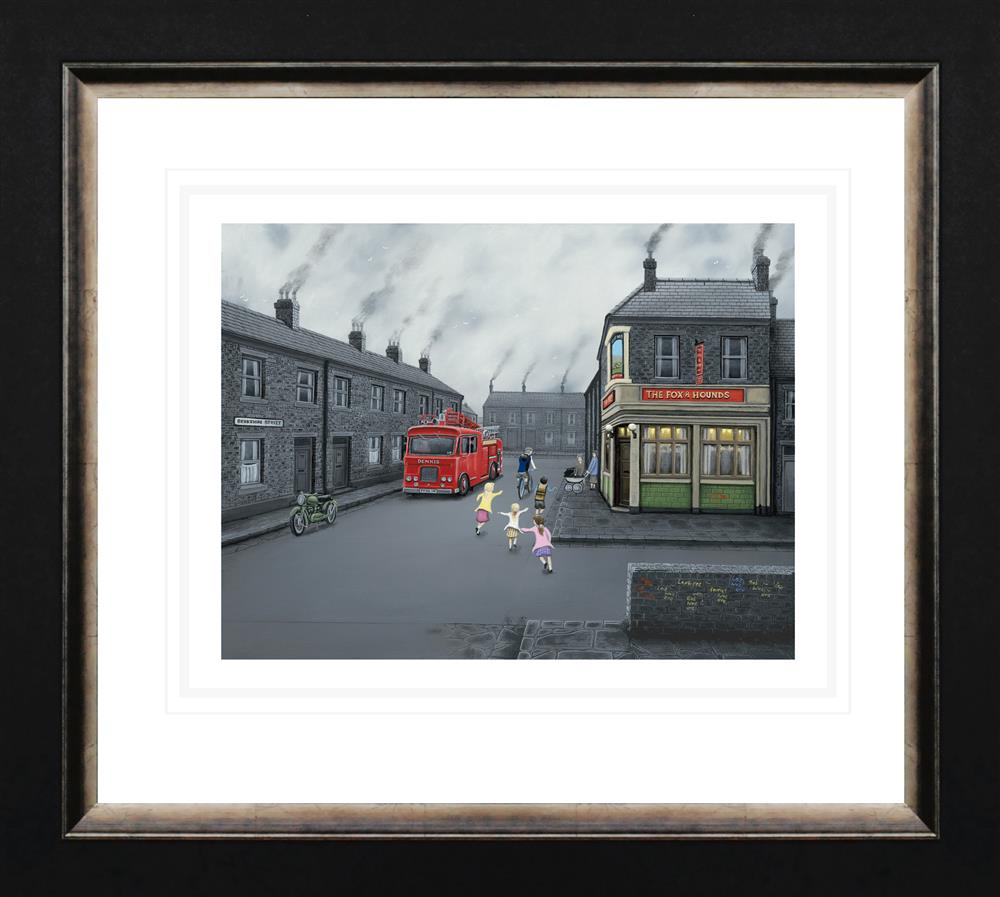 Leigh Lambert - 'False Alarm!' - Paper - Framed Limited Edition Artist Proof