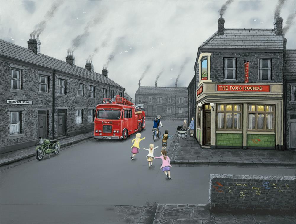 Leigh Lambert - 'False Alarm!' - Paper - Framed Limited Edition Artist Proof
