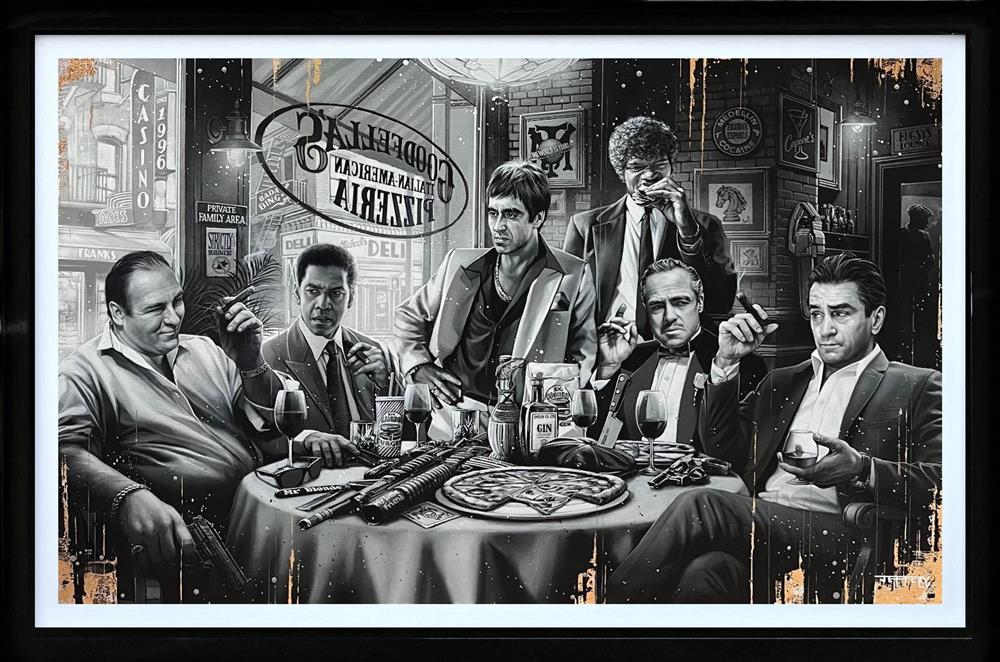 Ben Jeffery - 'Family Gathering' - Framed Original Art