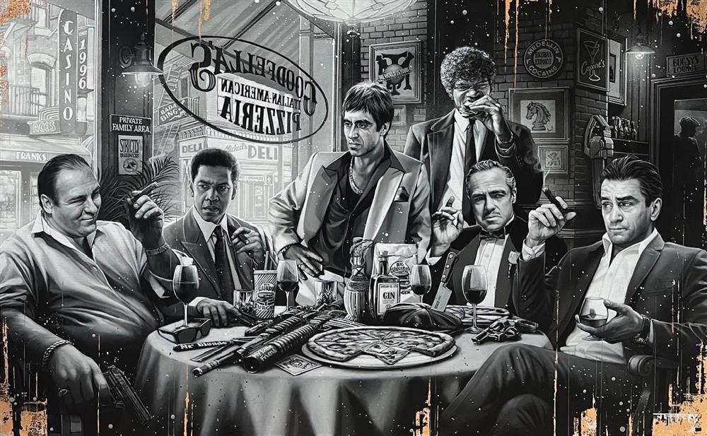 Ben Jeffery - 'Family Gathering' - Framed Original Art