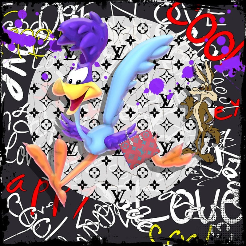 Micha Baker - 'Fashion Runner' - Original Artwork