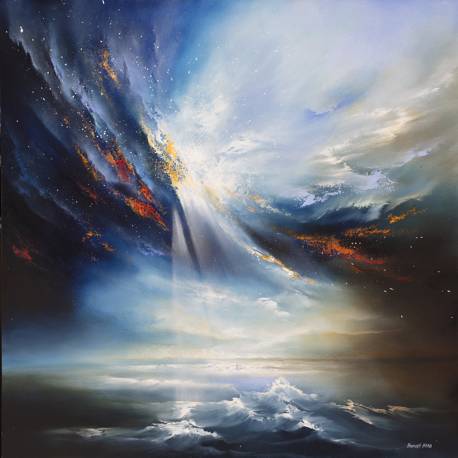 Hamish Herd - 'Favour' - Framed Original Artwork