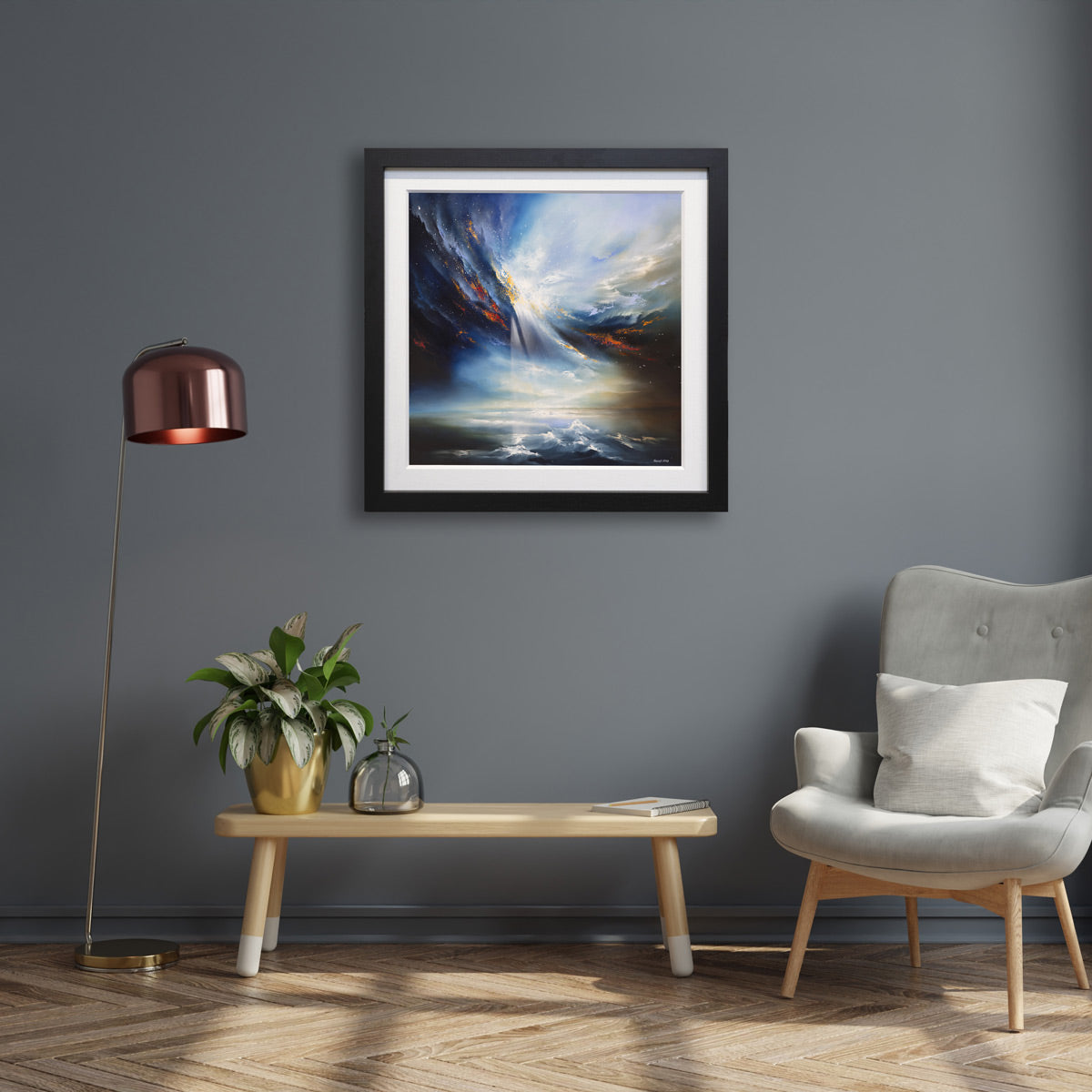 Hamish Herd - 'Favour' - Framed Original Artwork