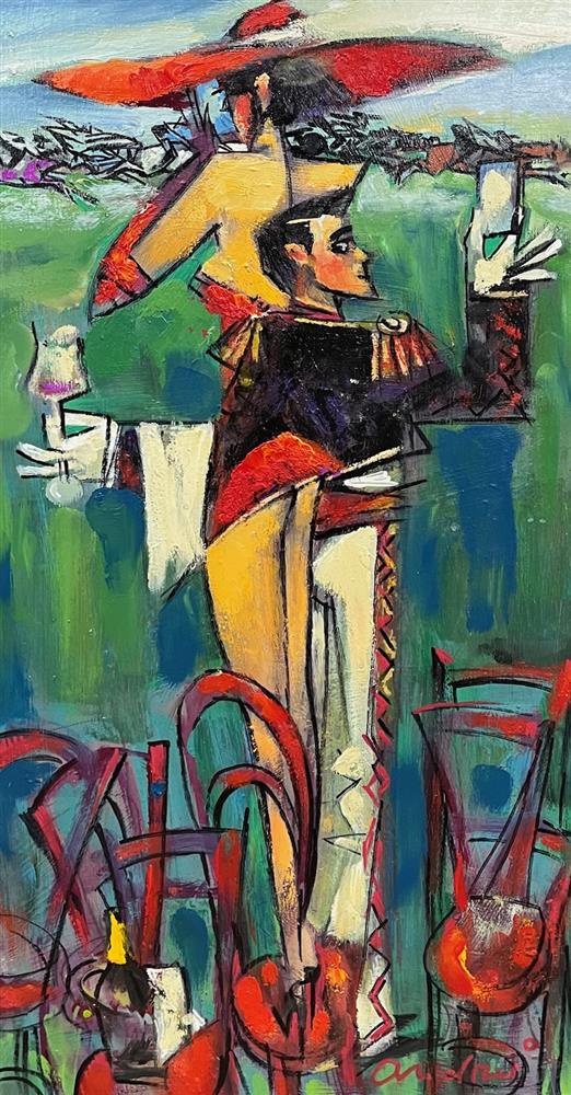 Andrei Protsouk - 'Favourite' - Framed Original Artwork