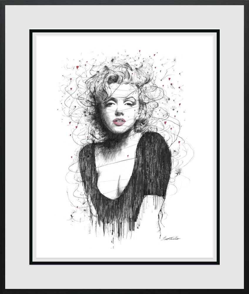 Scott Tetlow - 'Fear Is Stupid, So Are Regrets' - Framed Limited Edition