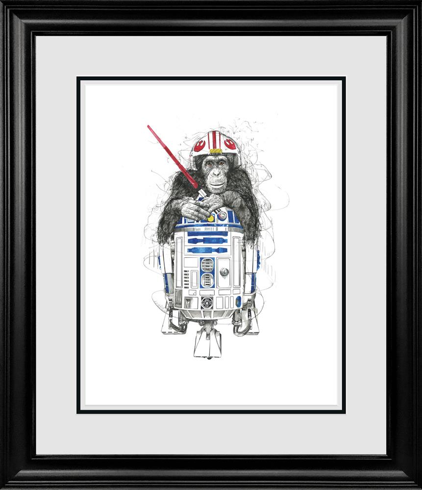 Scott Tetlow - 'Feel The Force' - Framed Original Art