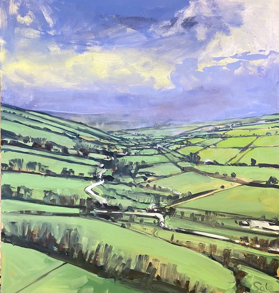 Michael Sole - 'Fields' - Framed Original Artwork