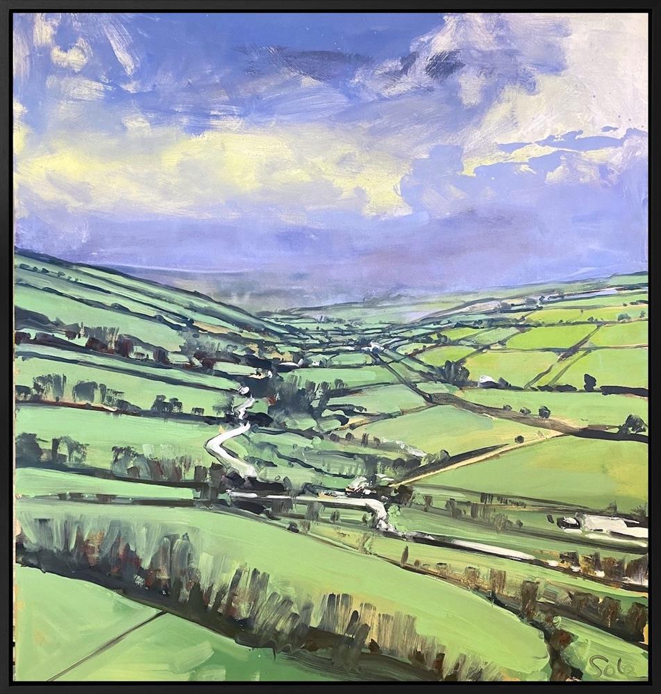 Michael Sole - 'Fields' - Framed Original Artwork