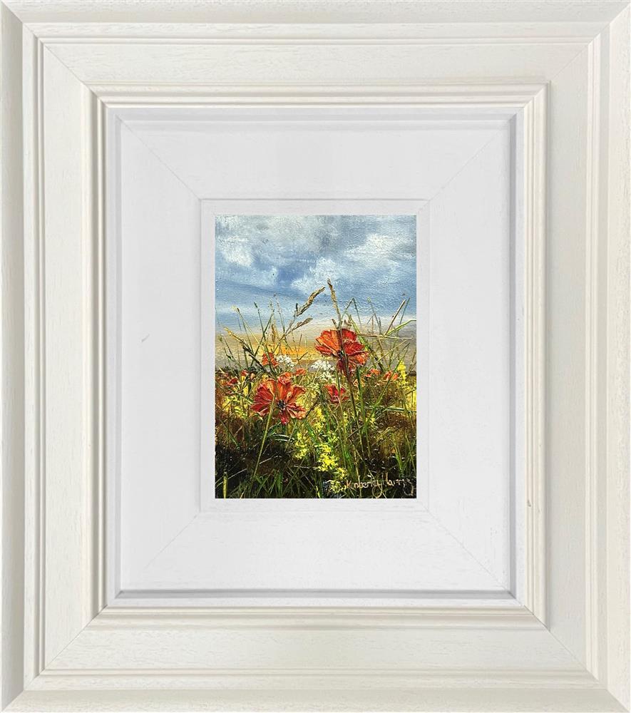 Kimberley Harris - 'Fields Of Flame' - Framed Original Artwork