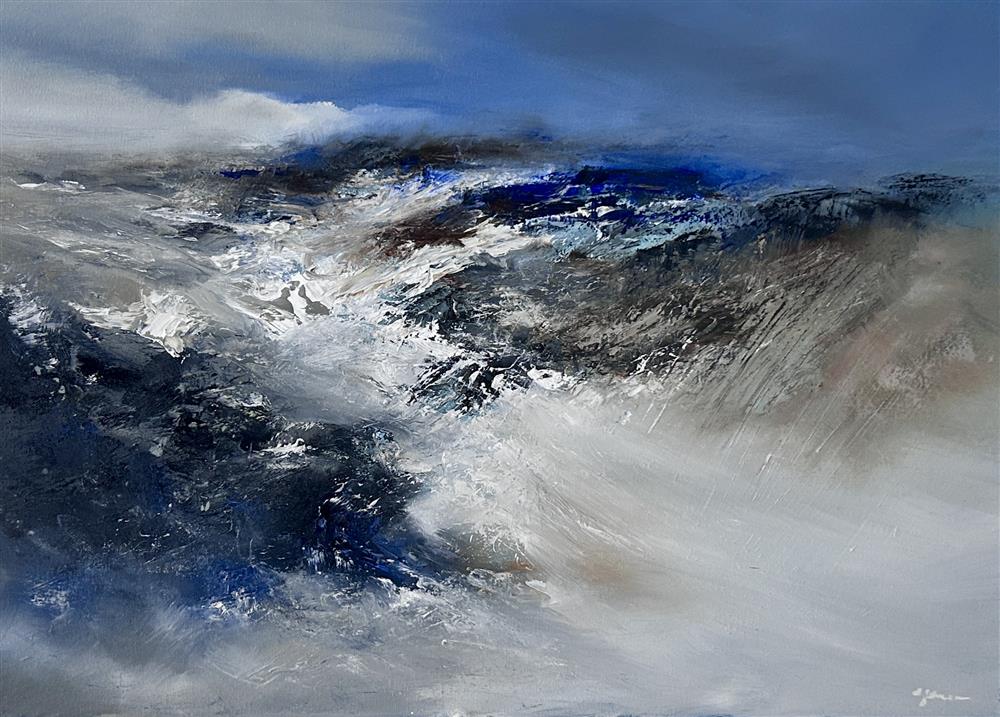 Alison Johnson - 'Finding Centre' - Framed Original Artwork
