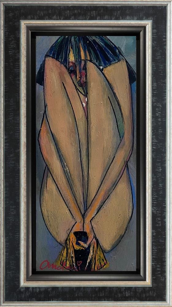 Andrei Protsouk - 'Finger Tips' - Framed Original Art