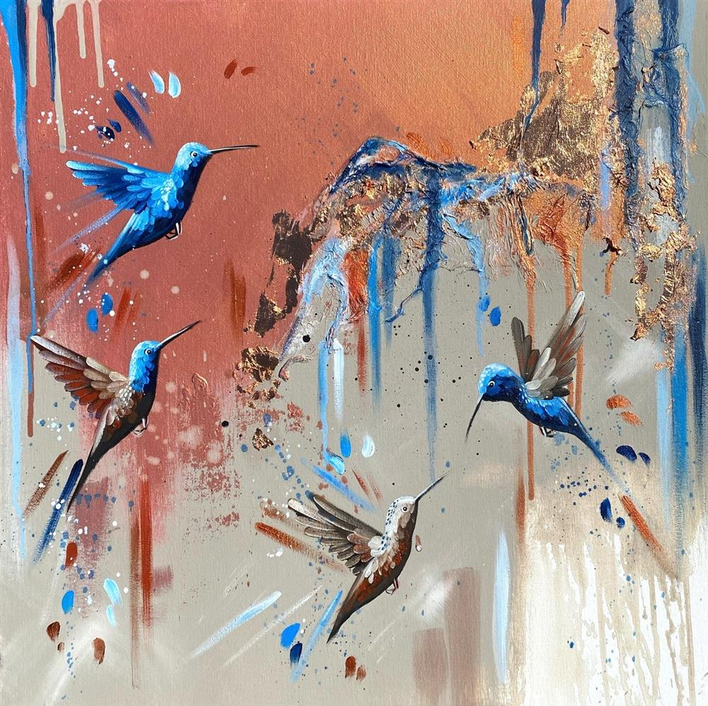 Mellisuga- 'First Dawn I' - Framed Original Artwork