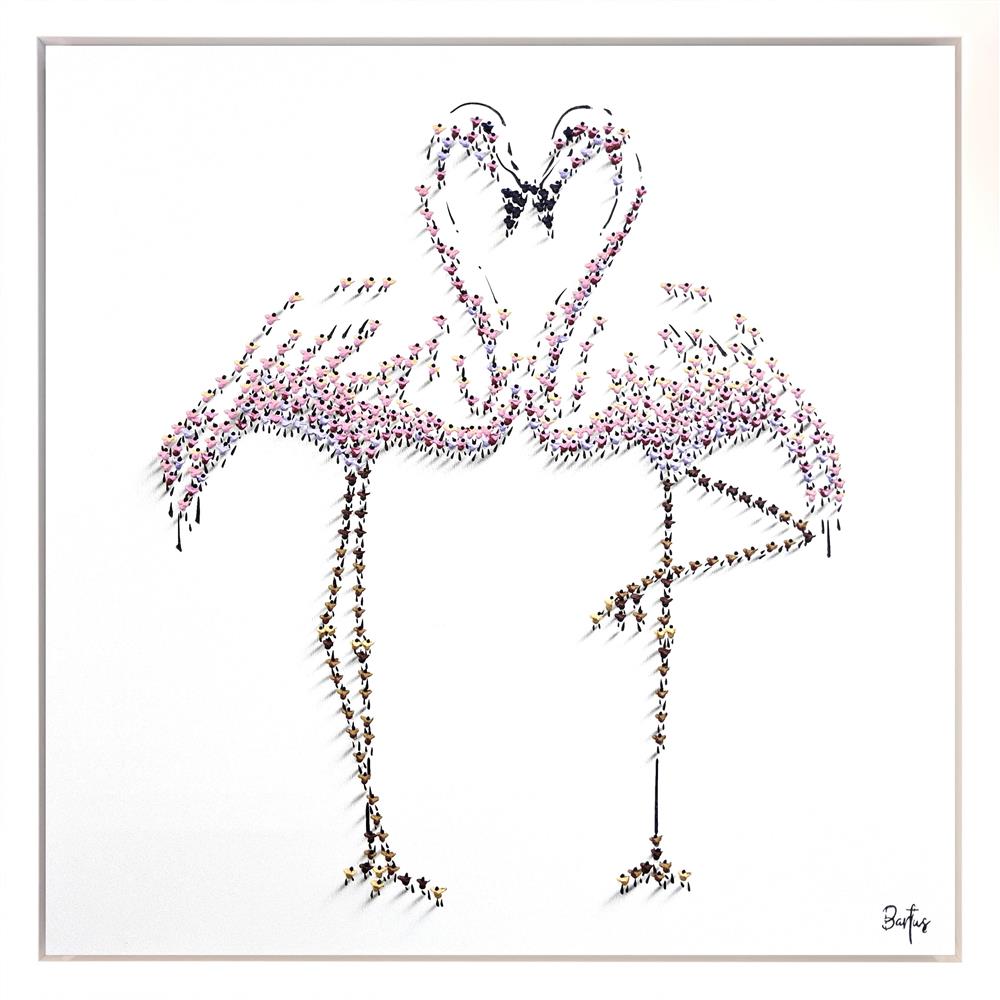 Francisco Bartus -  'Flamboyant Love' - Framed Original Artwork