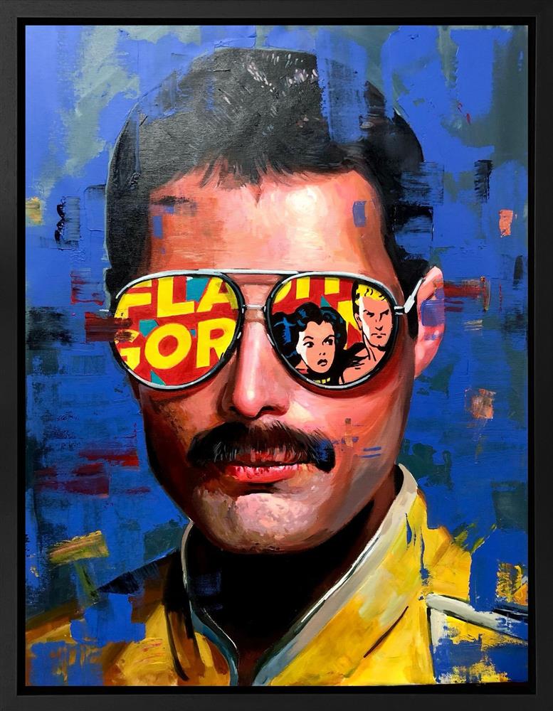 Zinsky - 'Flash Freddie' - Framed Original Artwork