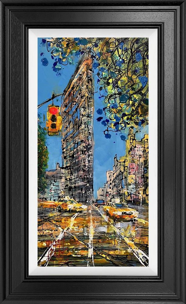 Nigel Cooke - 'Flatiron Blues' - Framed Original Artwork