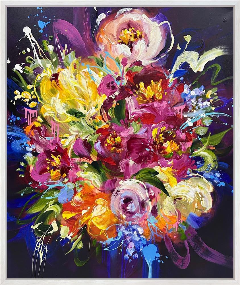 Anna Cher - 'Fleeting Grace' - Framed Original Artwork