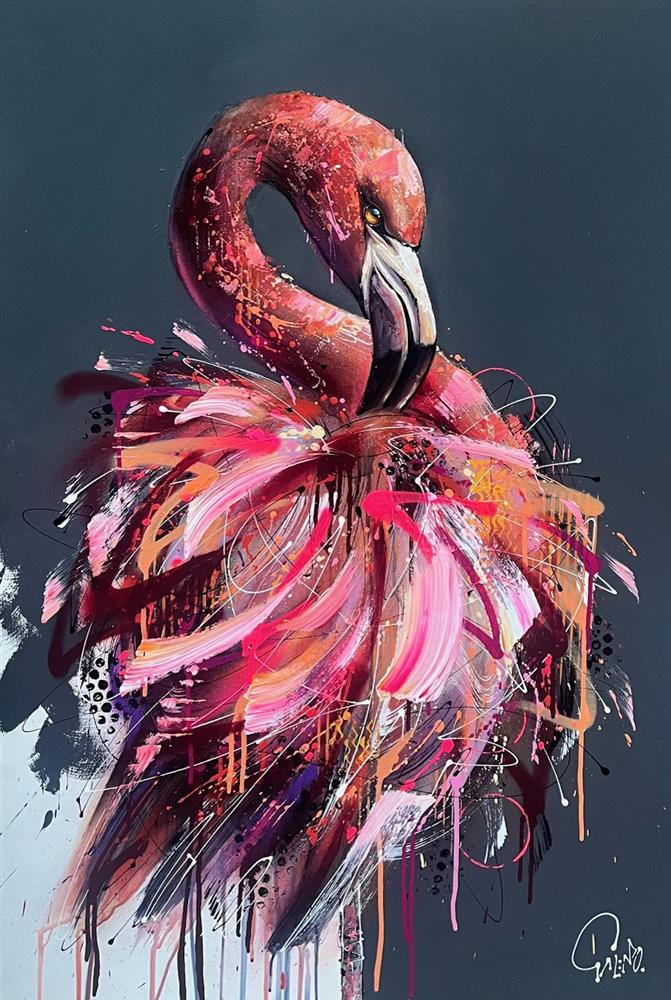 Joe Galindo - 'Fleur' - Framed Original Artwork