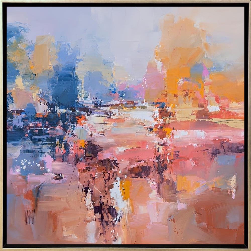 Hervé Lenouvel  'Floraison' - Framed Original Artwork