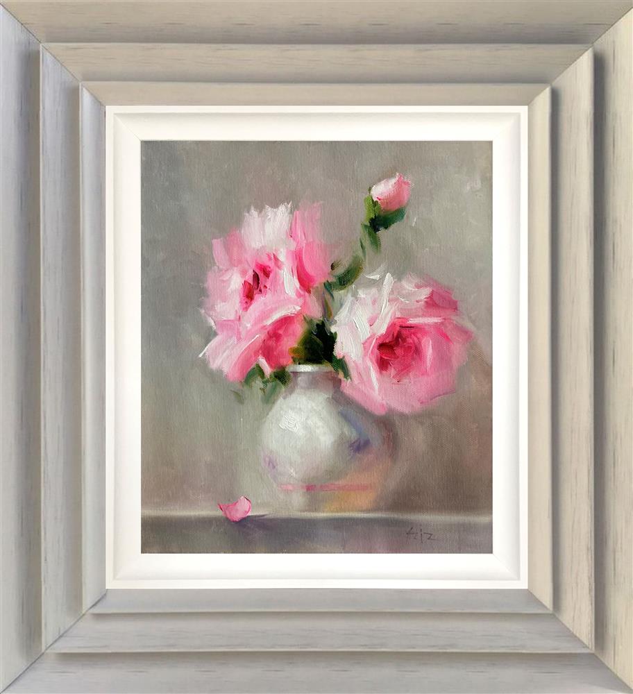 Aziz -  'Floral Dream' - Framed Original Artwork